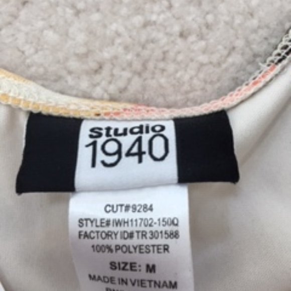 Studio 1940 Women's Scoop Neck Dress Top - Picture 5 of 6